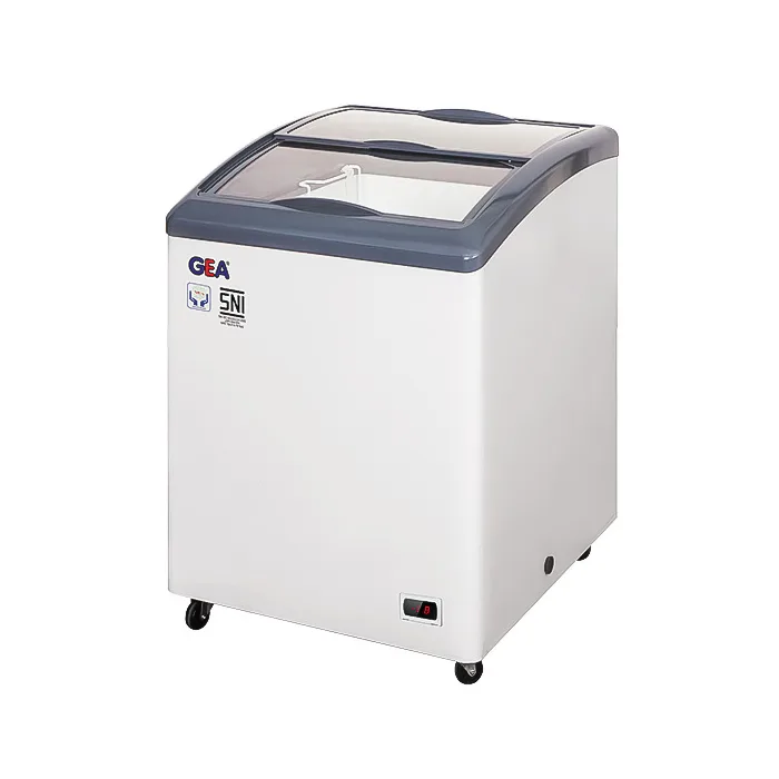 GEA Sliding Curved Glass Freezer SD-165