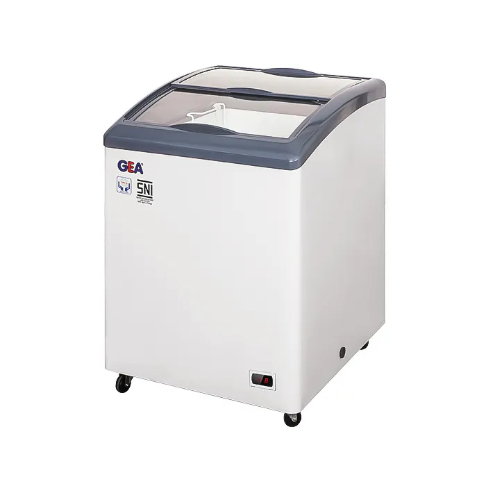 GEA Sliding Curved Glass Freezer SD-165