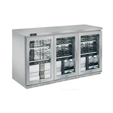 GEA Stainless Steel Back Bar Bottle Cooler BB-W5T3
