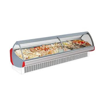 GEA Curved Glass Serve-Over Counter HELICONIA RCA-187