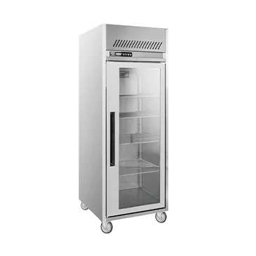 GEA Stainless Steel Glass Door Upright Chiller M-RW8U1G
