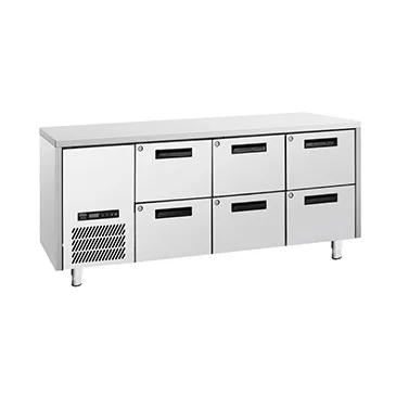 GEA Stainless Steel Undercounter Chiller Drawer M-RW6T3NNN