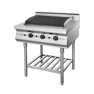 GETRA Gas Open Griddle & Broiler with Stand RSD-3
