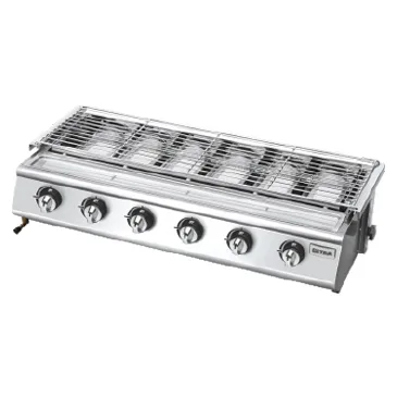 GETRA S/S 6-Burner BBQ Griller BS216