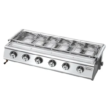 GETRA S/S 6-Burner BBQ Griller BS216