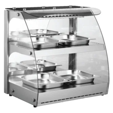 GETRA Food Warmer with Front & Rear Sliding Doors RTR-2D