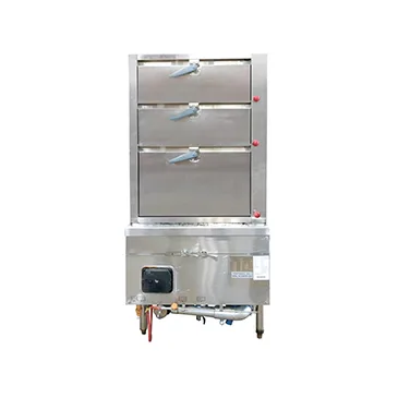 GETRA 3-Deck Gas Turbo Blower Steamer 3DGFS-9082