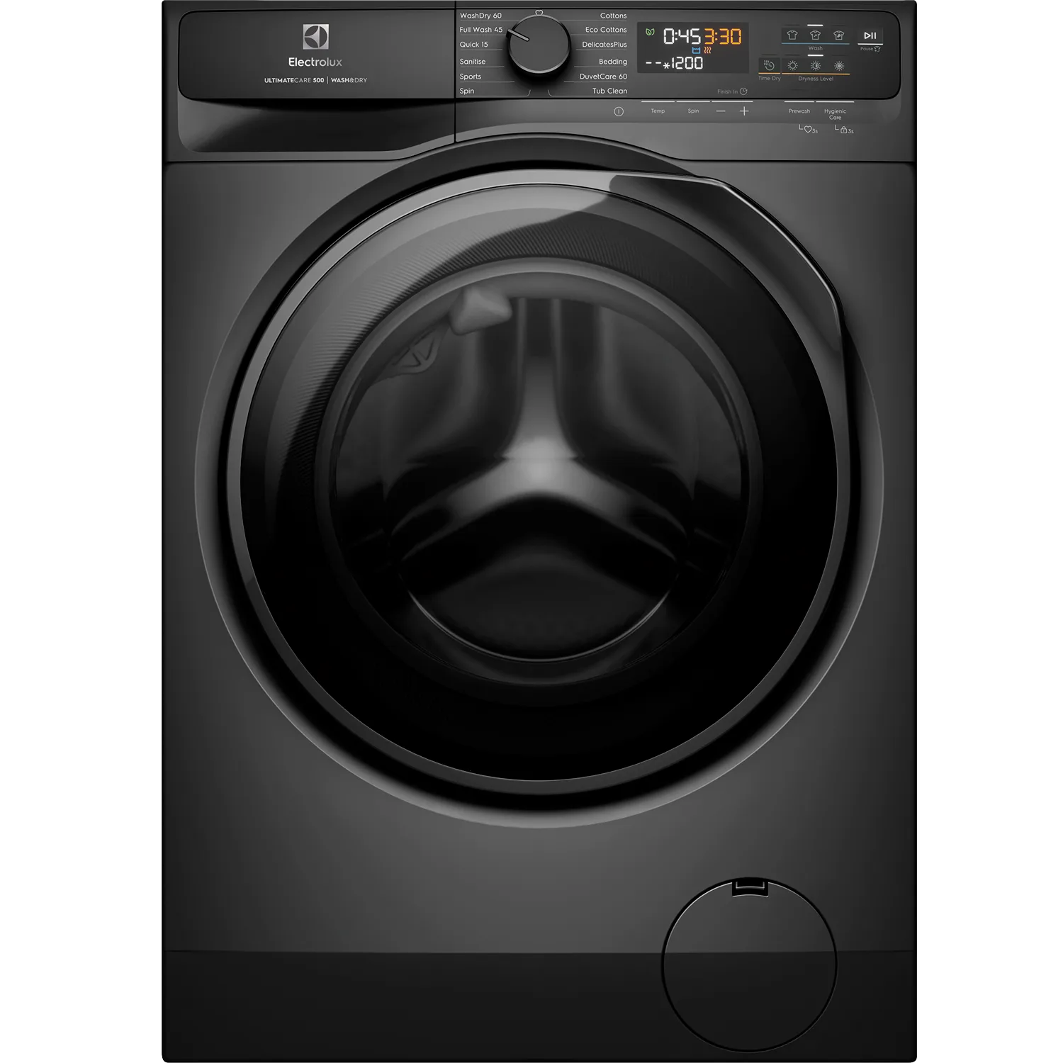 Electrolux 10/7kg Washer Dryer UltimateCare 500 - Dark Silver EWW1023P5SC